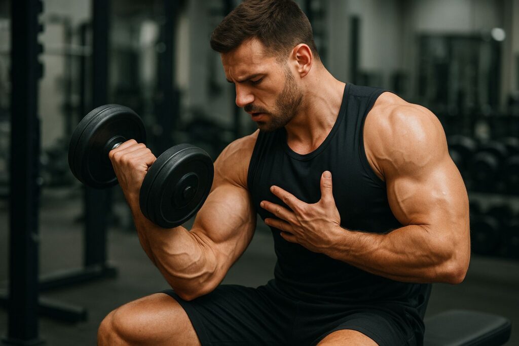 TRAINING IN WASEEM'S GYM